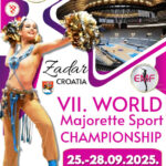 VII. MWF WORLD MAJORETTE-SPORT CHAMPIONSHIP, ZADAR, CROATIA, 25.-28.09.2025.